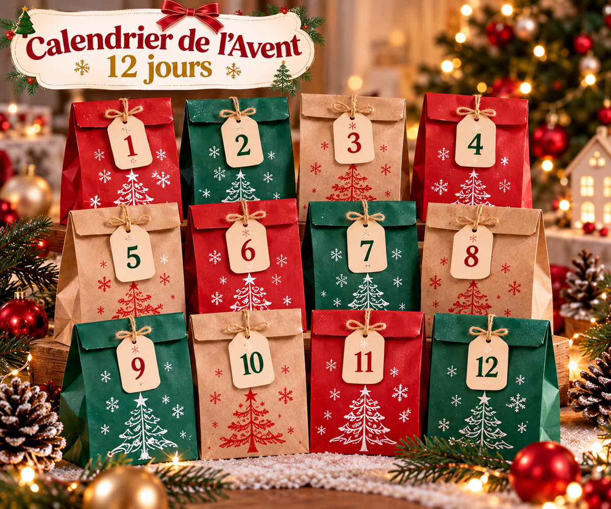 Calendrier de l'Avent - 12 jours